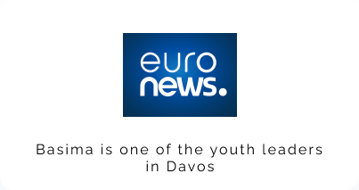 Basima is one of the youth leaders in Davos
