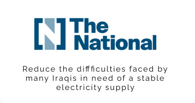 Reduce the difficulties faced by many Iraqis in need of a stable electricity supply